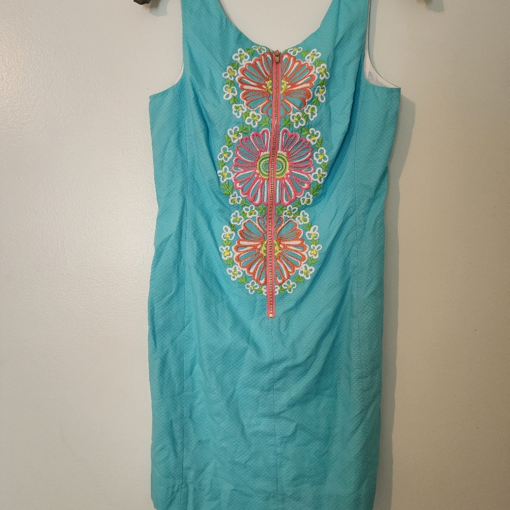 Lilly Pulitzer Light Blue and Pink Dress